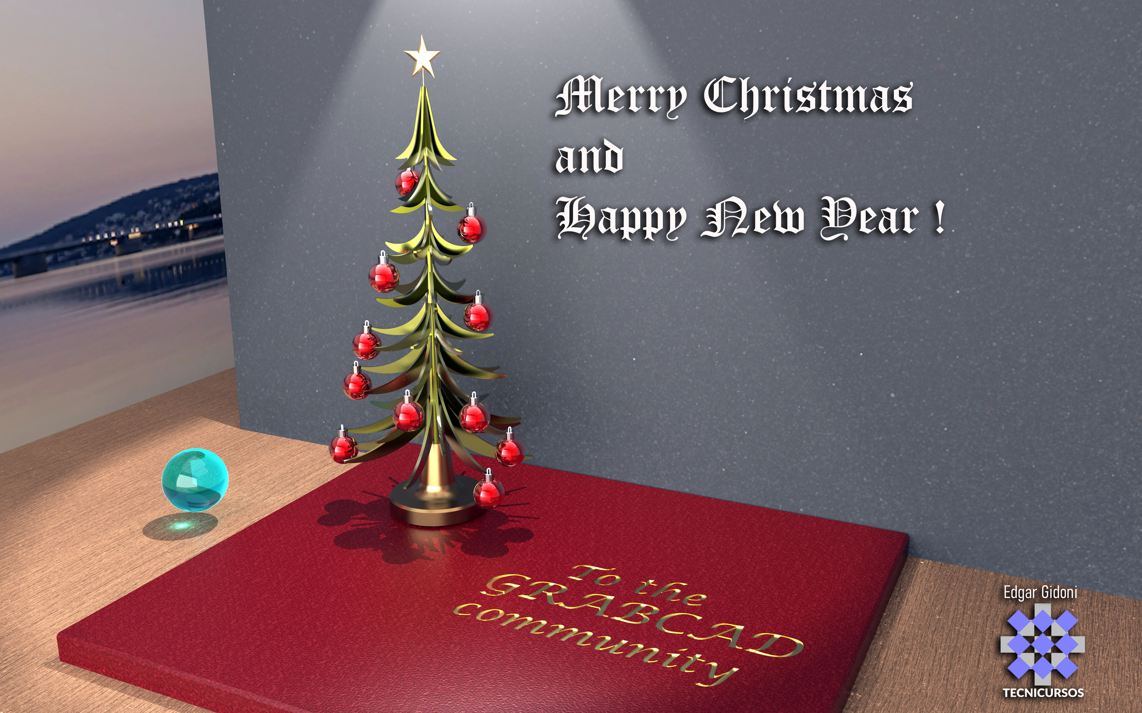 圣诞快乐，新年快乐